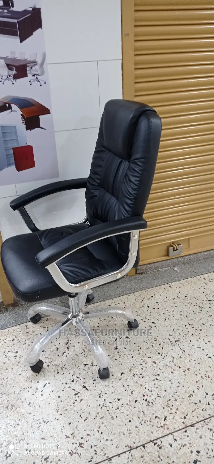 High Back Leather Office Chair