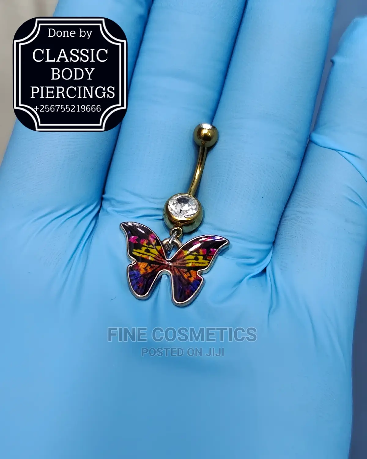 1pc Crystal Belly Button Rings Dangle Navel Rings Barbell