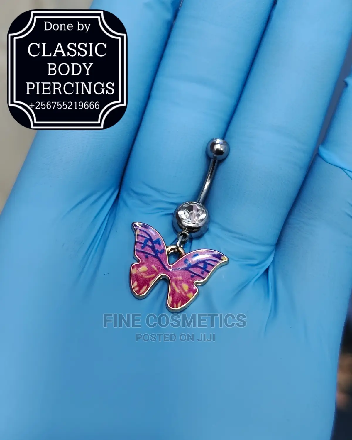 1pc Crystal Belly Button Rings Dangle Navel Rings Barbell
