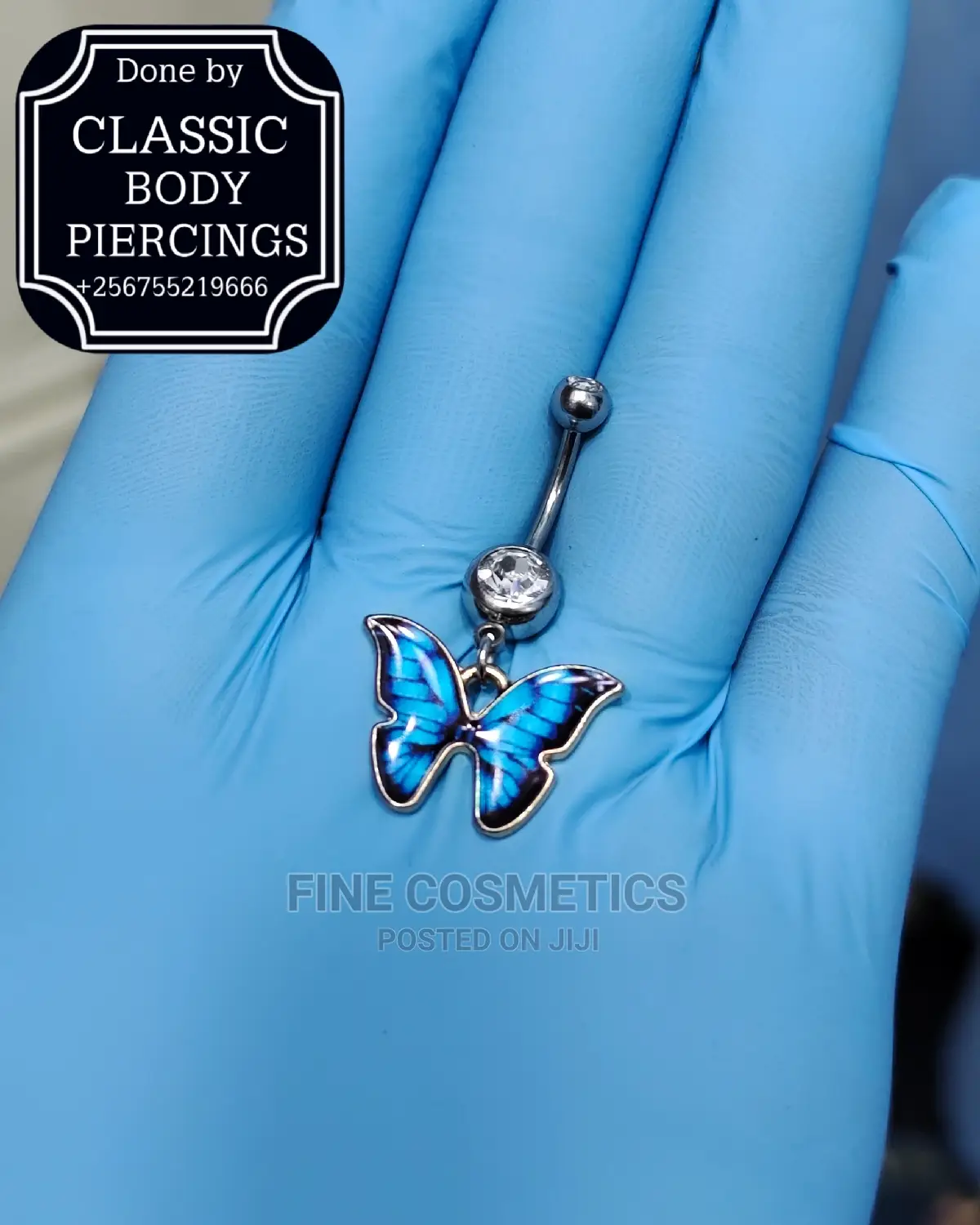 1pc Crystal Belly Button Rings Dangle Navel Rings Barbell