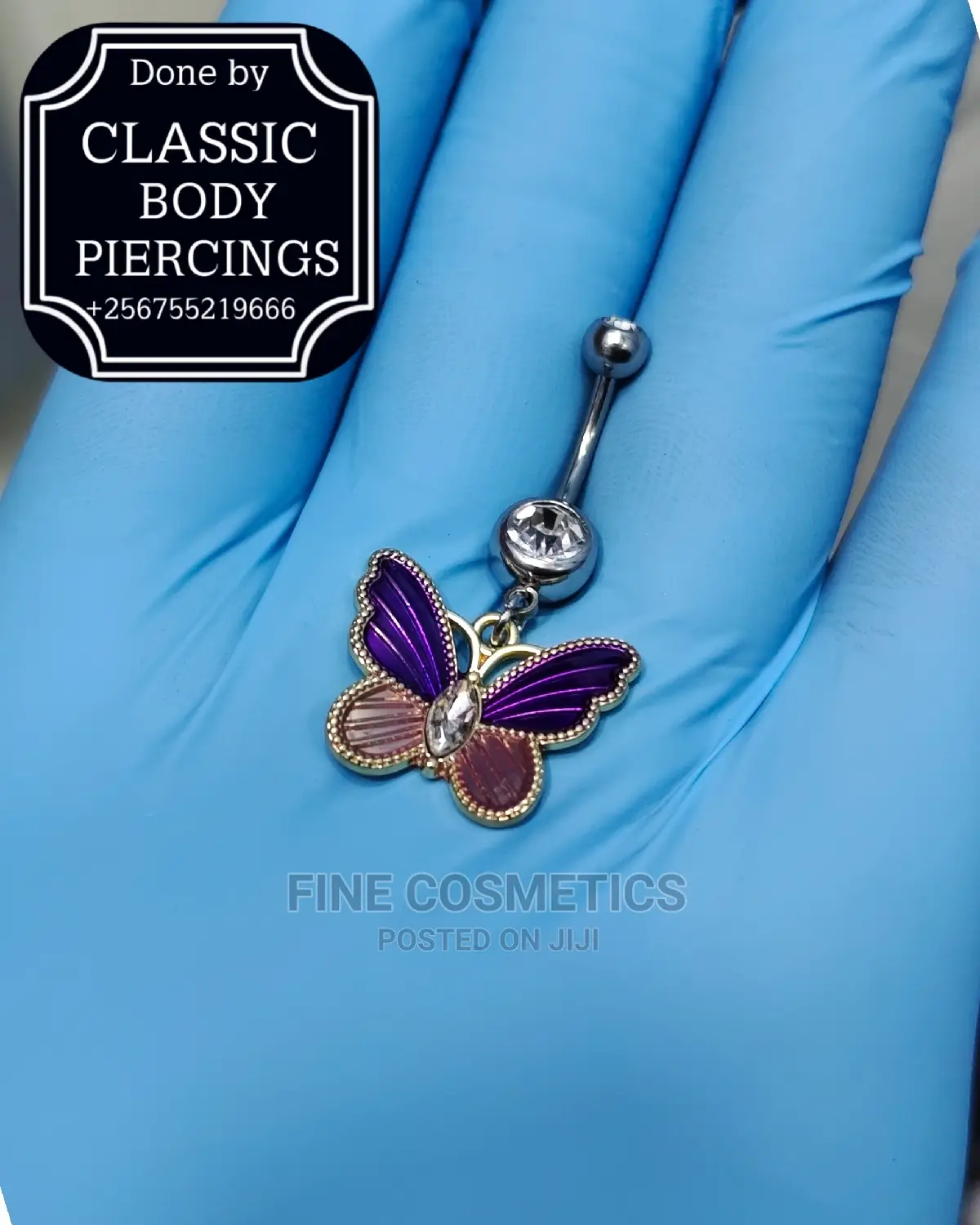 1pc Crystal Belly Button Rings Dangle Navel Rings Barbell