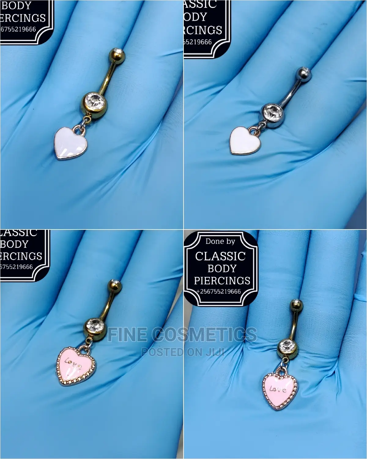 1pc Crystal Belly Button Rings Dangle Navel Rings Barbell