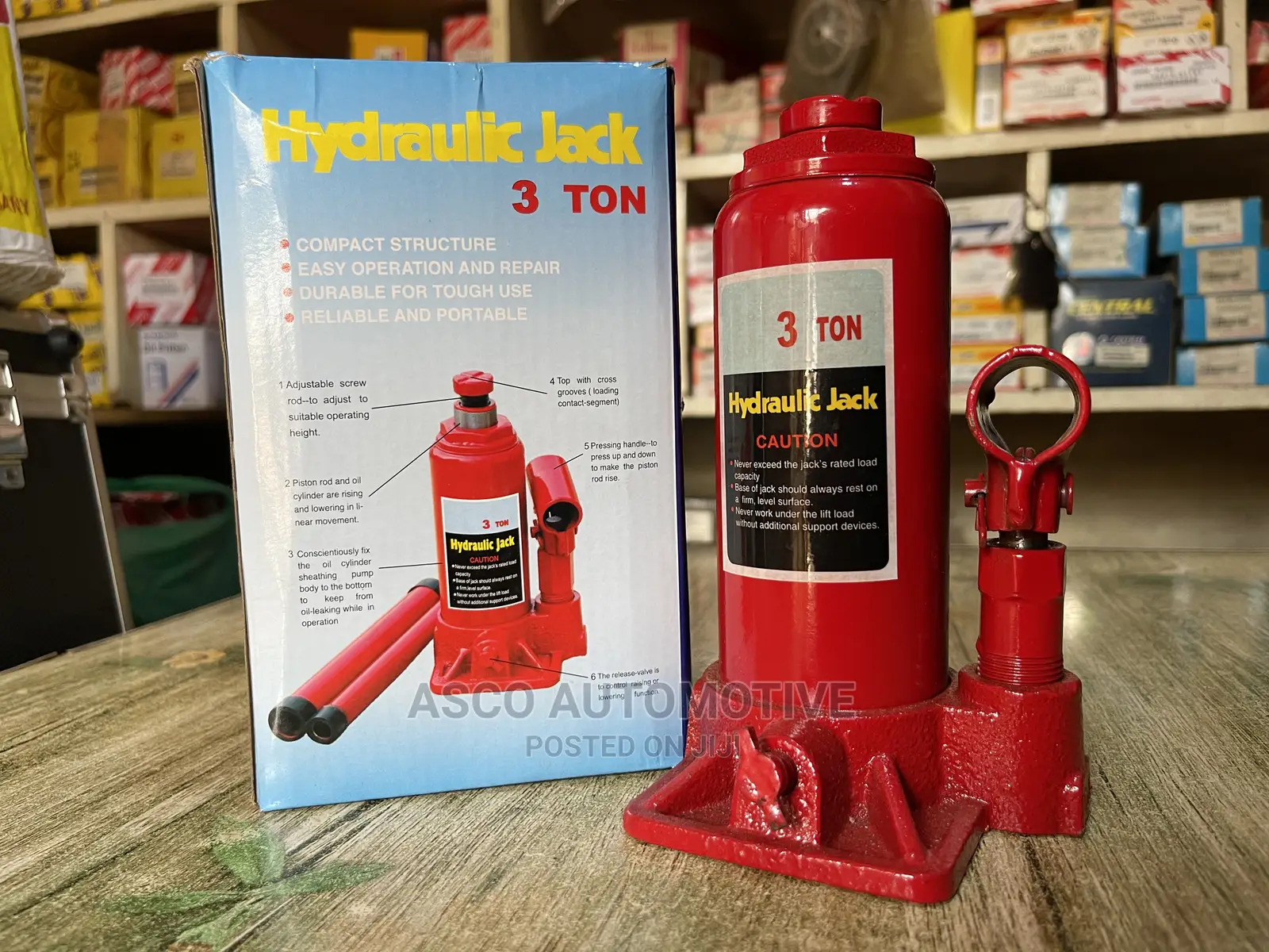 3 Ton Hydraulic Jack