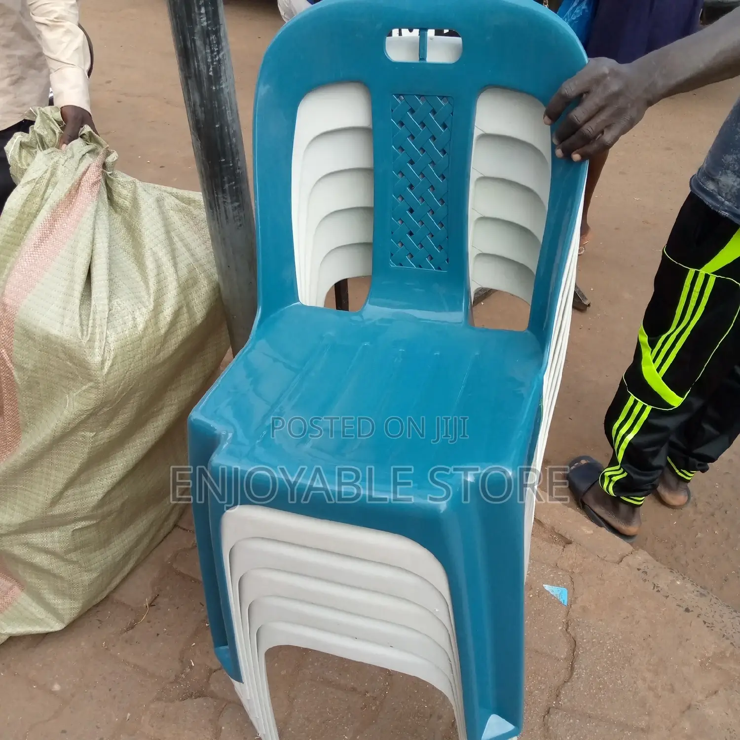 Plastic Armless Chair