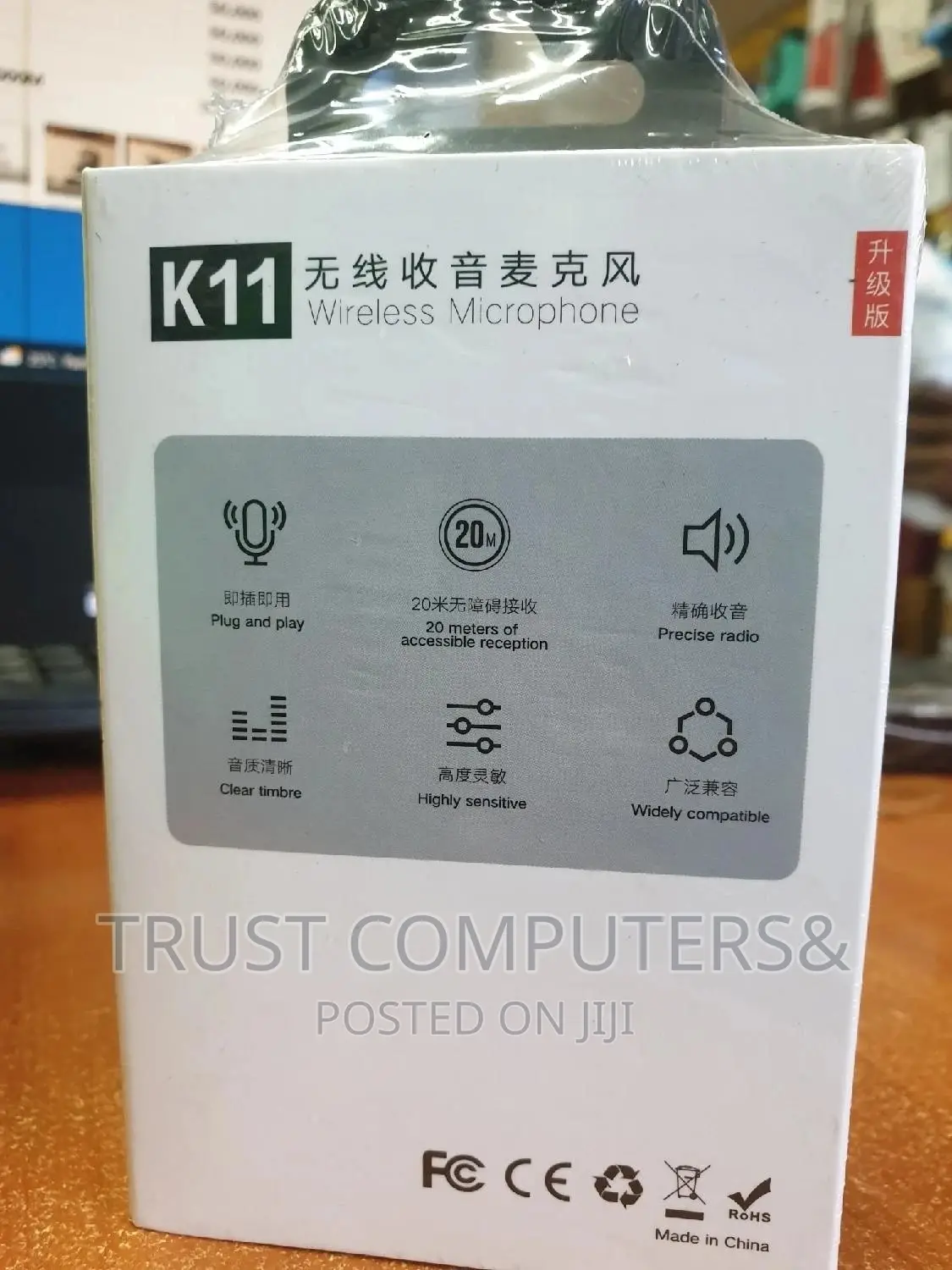 K11 Wireless Microphone for iPhone