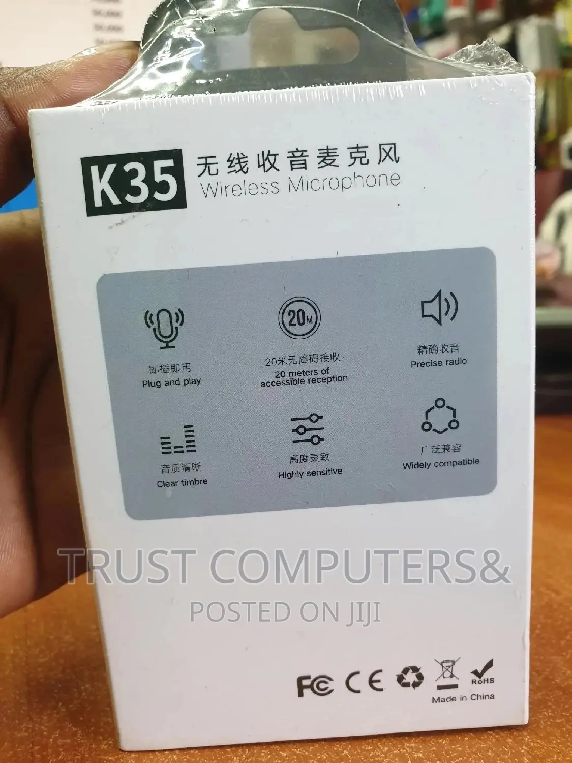K35 Wireless Microphone One by One