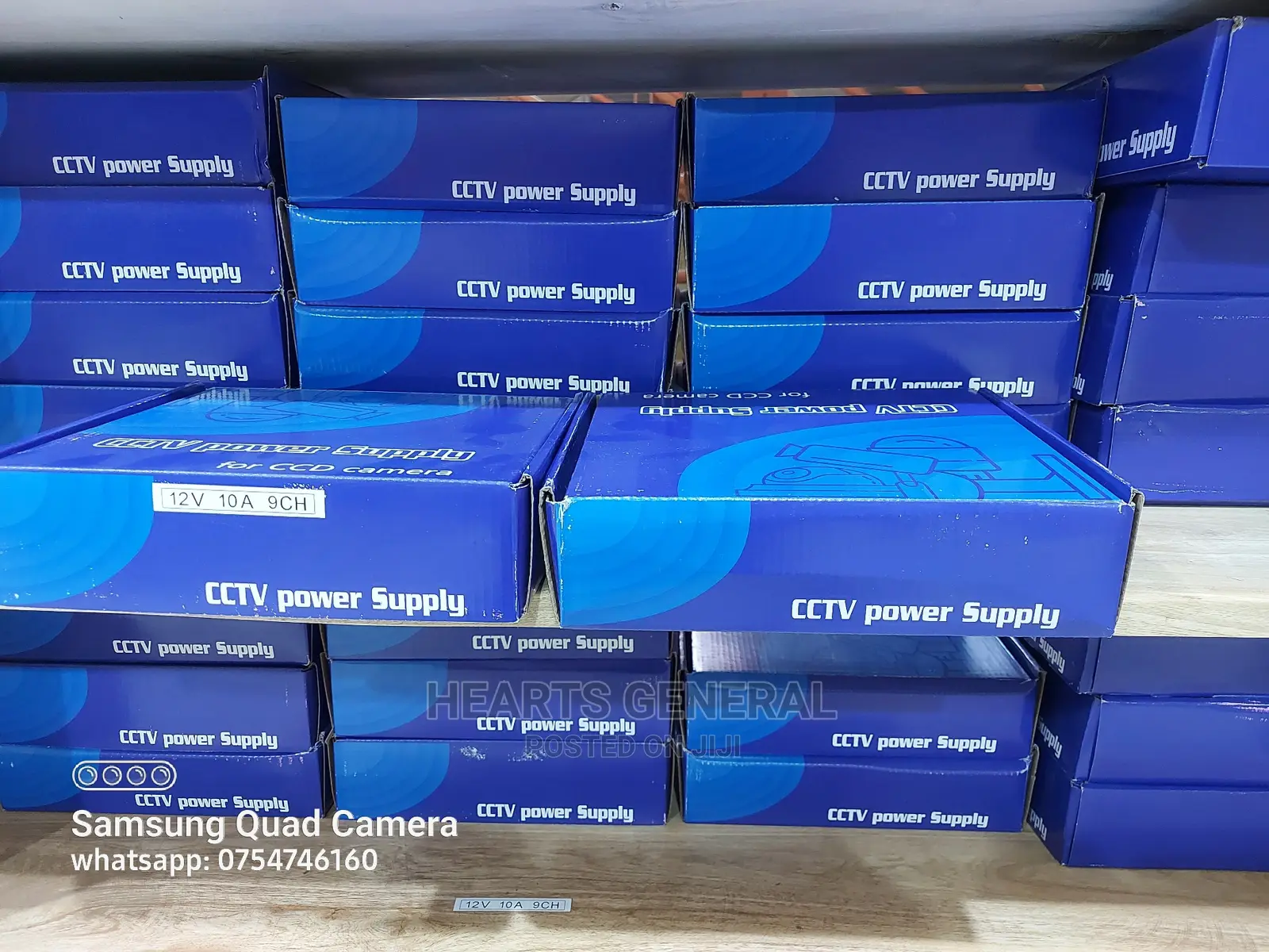 Original CCTV Power Supply Box 10a 12v 120w