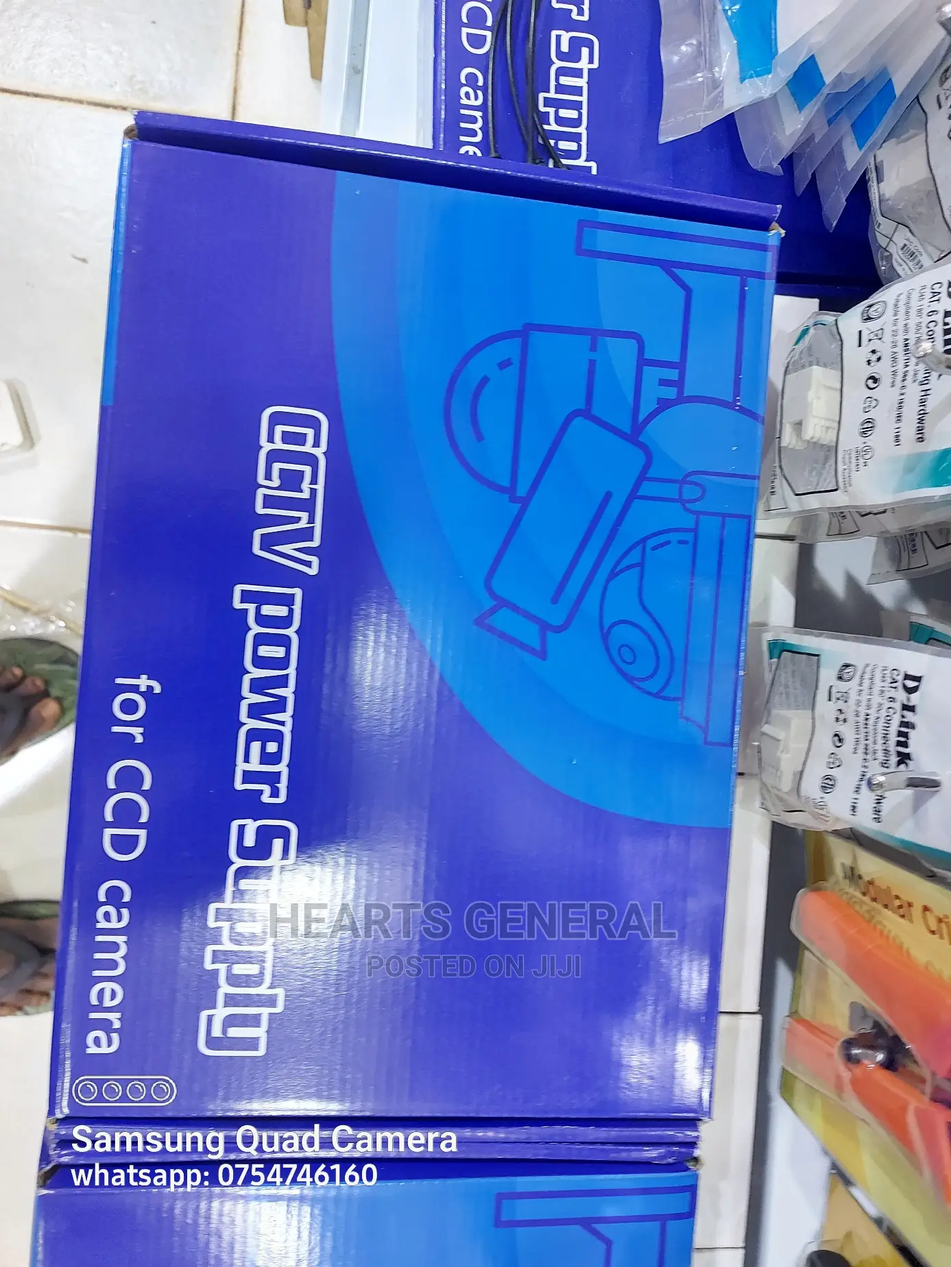 Original CCTV Power Supply Box 10a 12v 120w