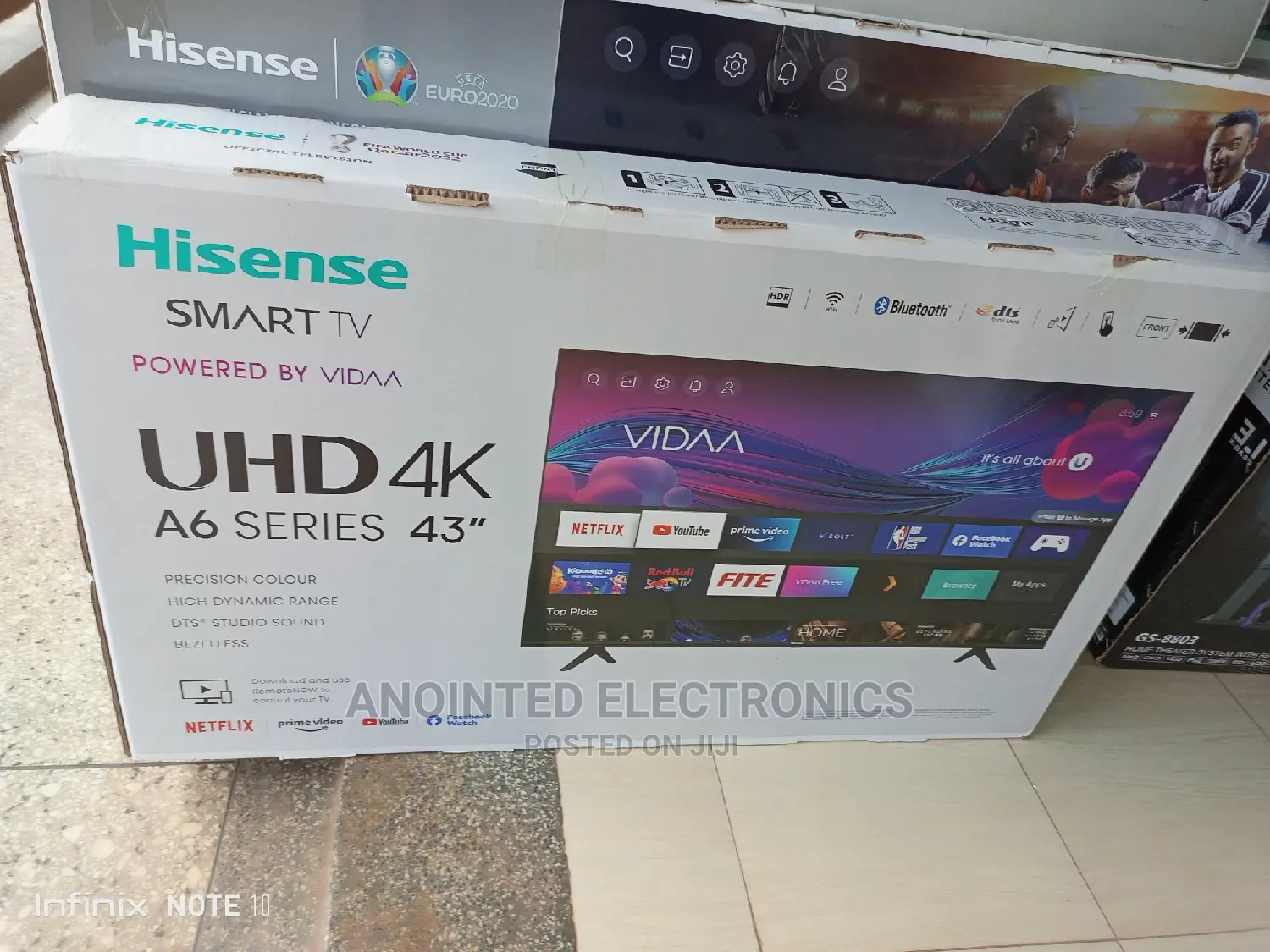 Hisense 43" 4k Android Smart