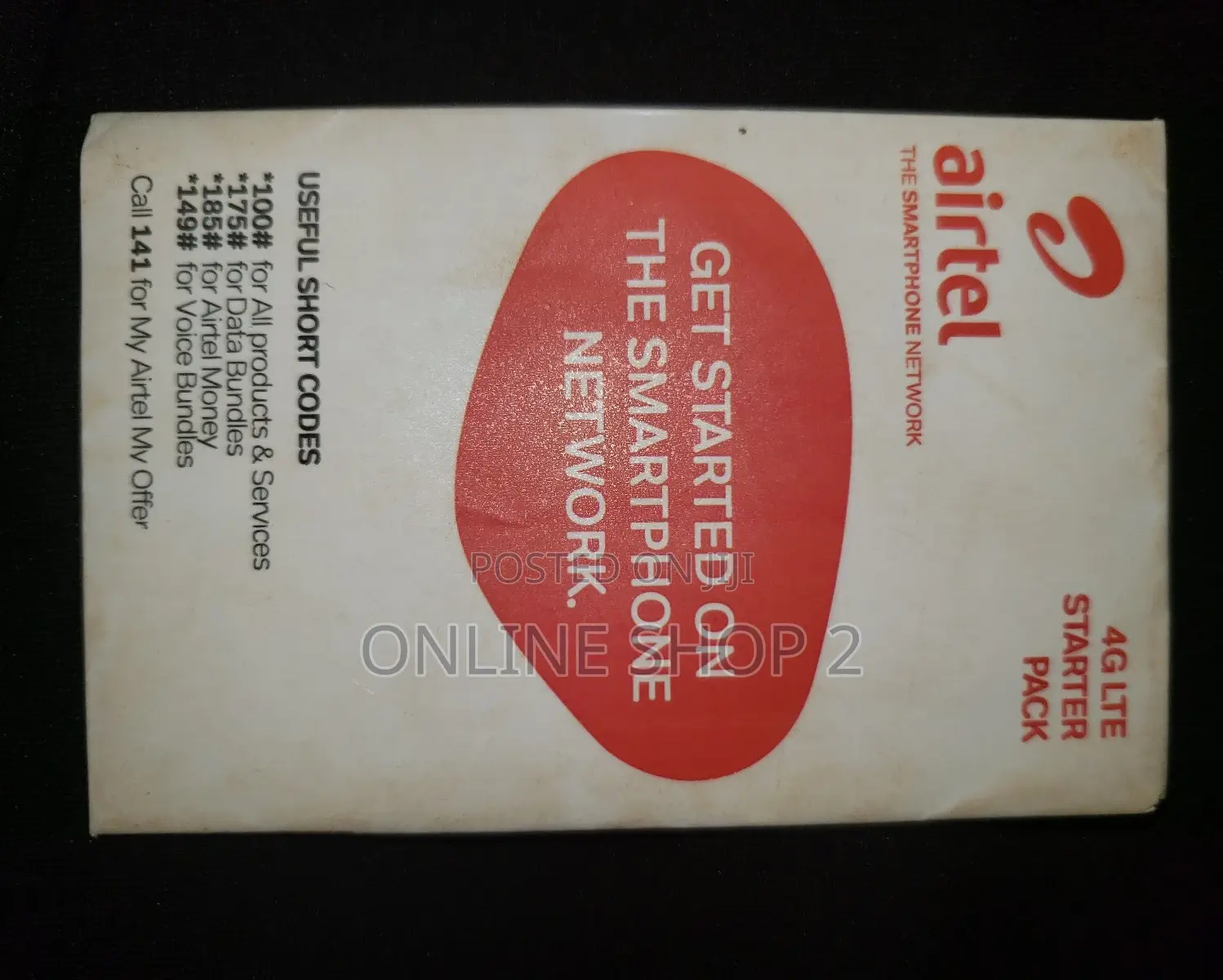 Airtel Agent Line Simcard