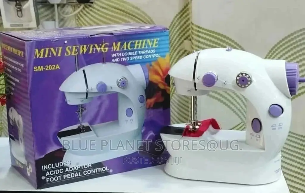 Portable Electric Mini Sewing Machine || AC/DC 6v || SM-202A