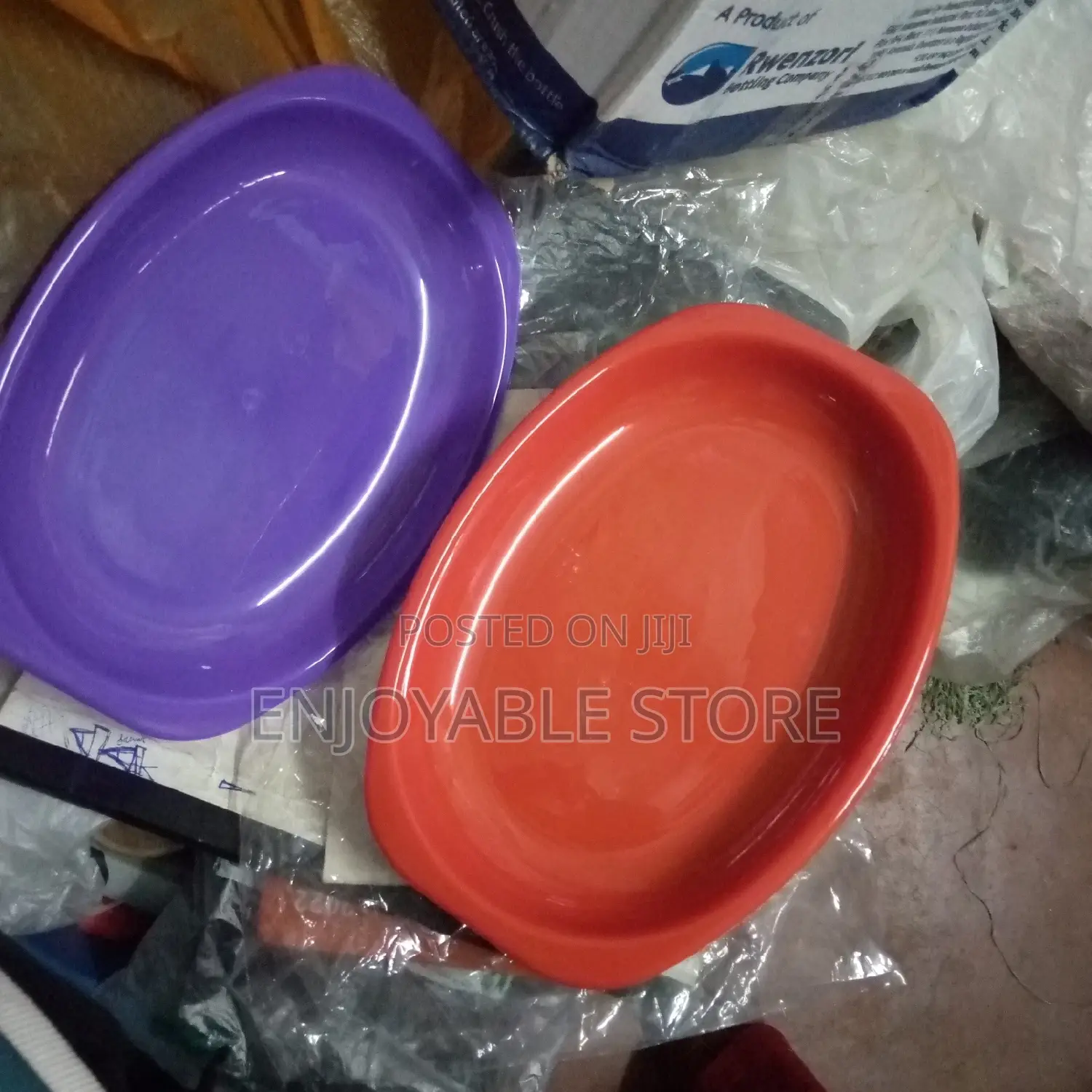 Plastic Oval Plate