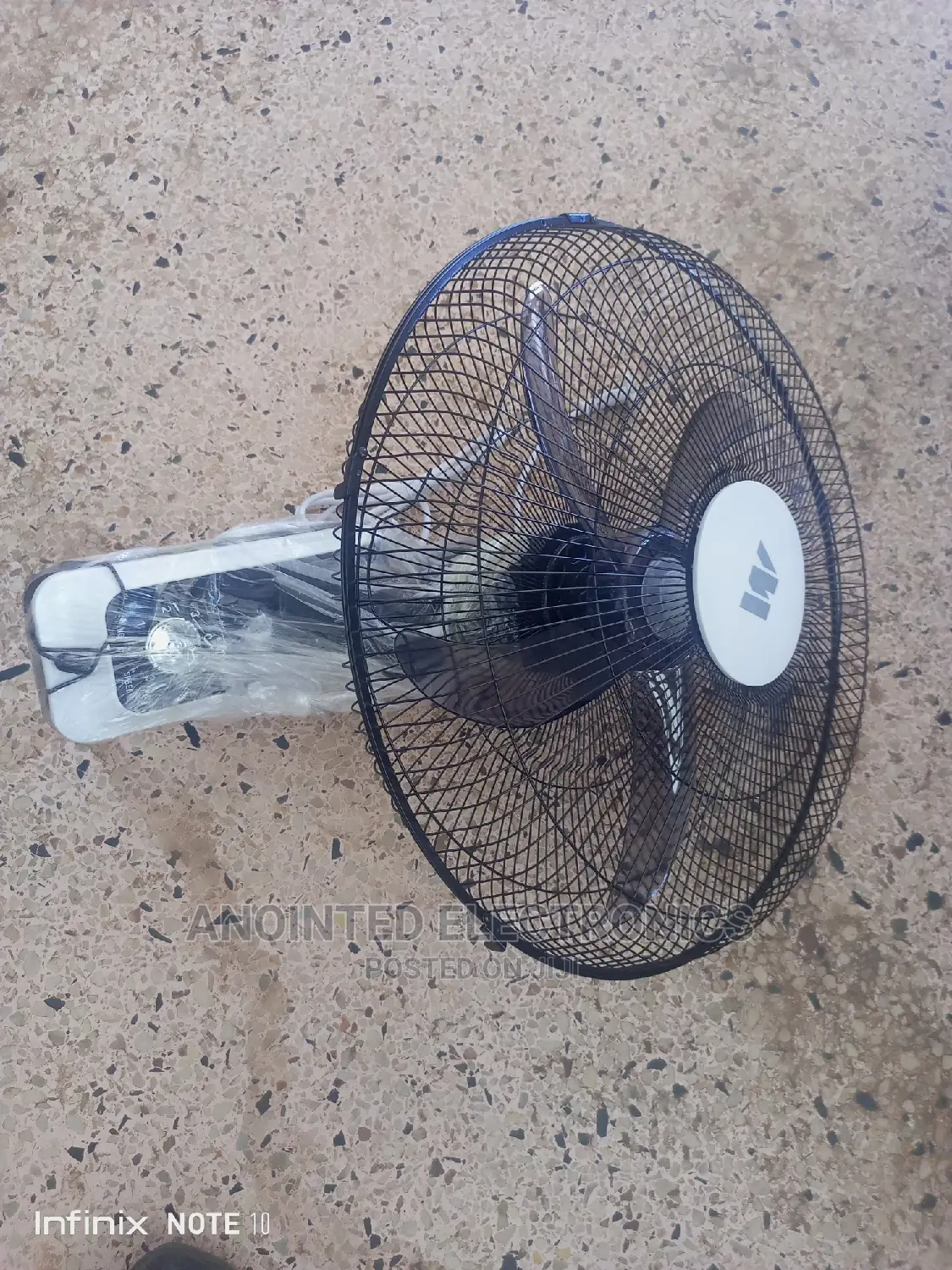 Wall Fans Black