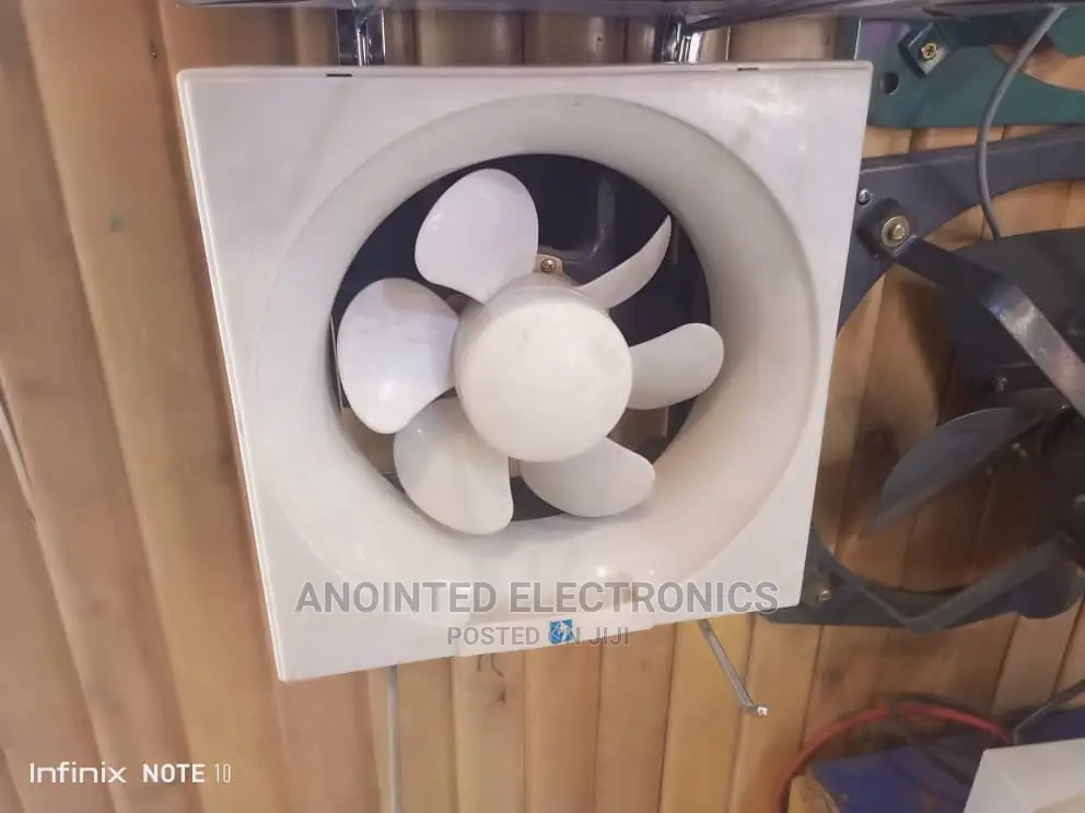 Wall Fans Plastic Whit 8"