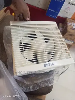 Wall Fans Plastic Whit 8"