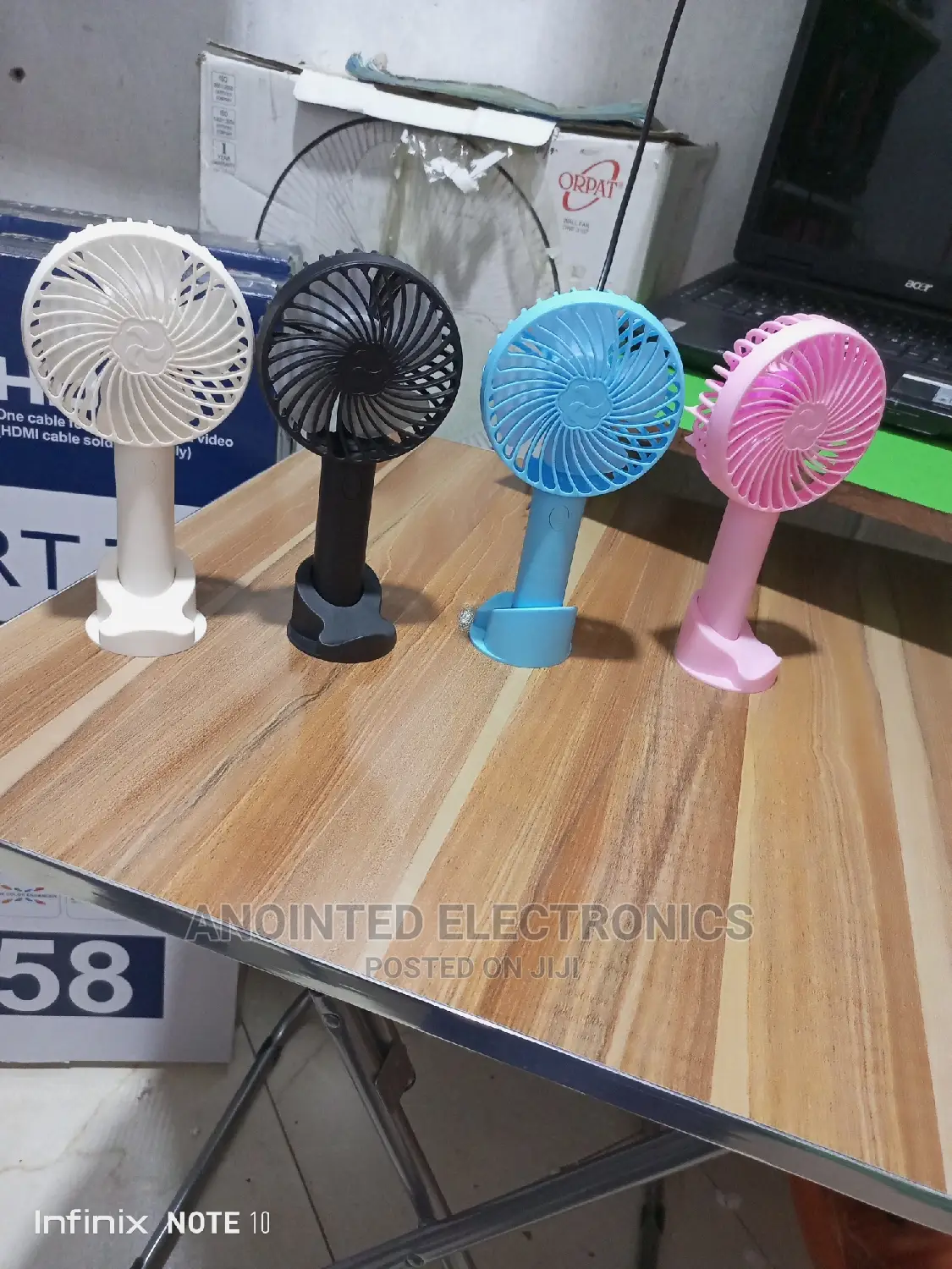 Hand Rechargeable Fans