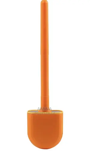 Silicone Toilet Brush Cleaner and Holder Set for Bathroom
