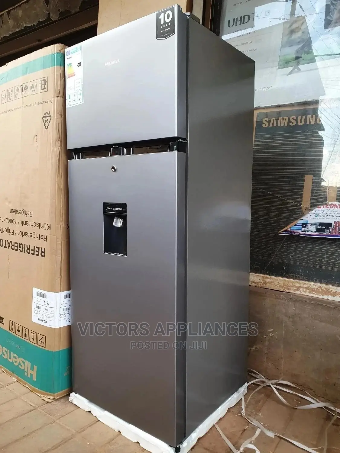 270L Hisense Double Door Refrigerator