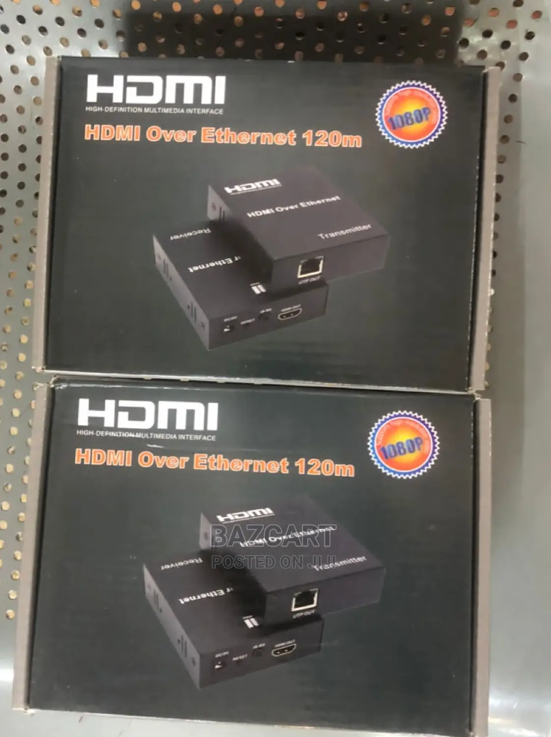 Hdmi Over Ethernet 120M Sender and Reciever Pair