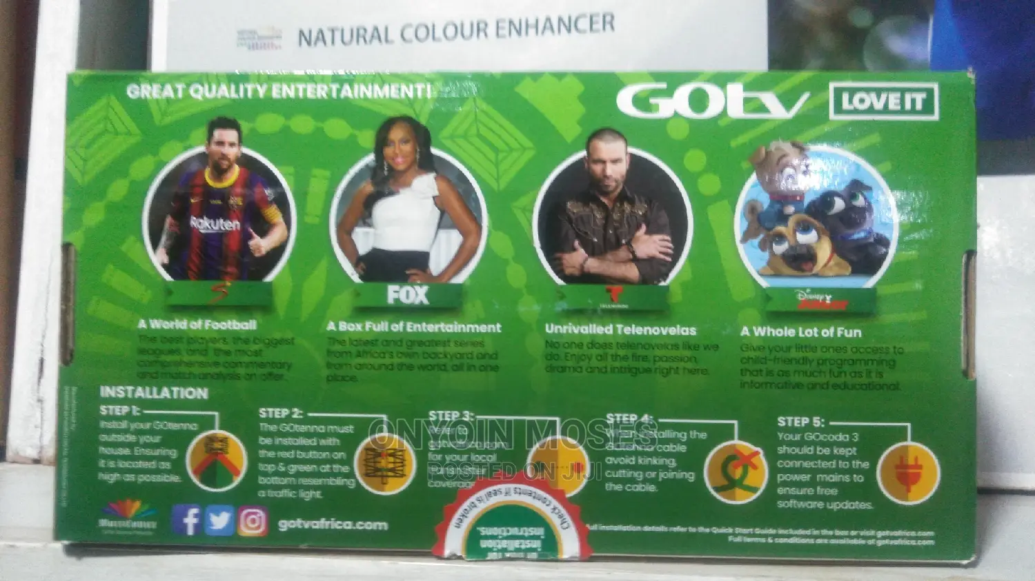 Gotv Brand New Decoder With 1 Free Month