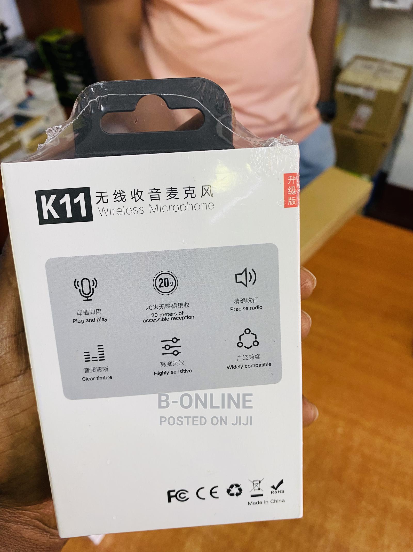 K11 Dual Wireless Lavalier Microphone iPhone in Central Division