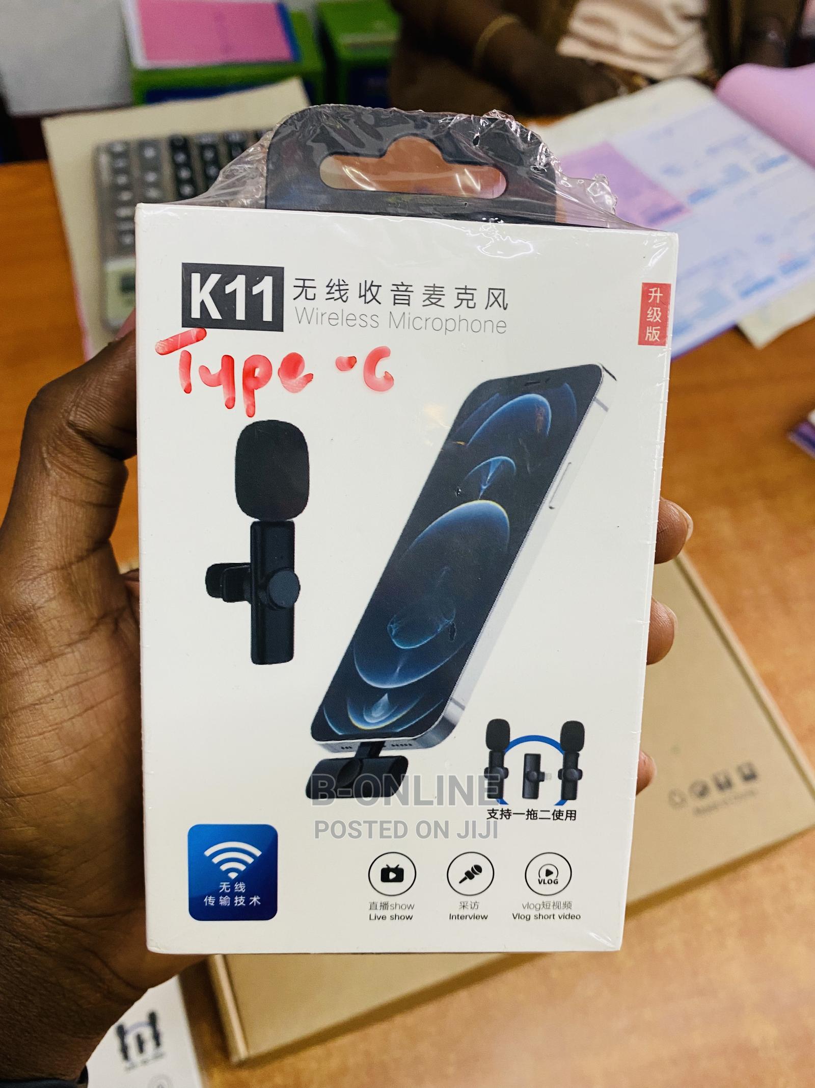 K11 Wireless Lavalier Microphone USB TypeC in Central Division