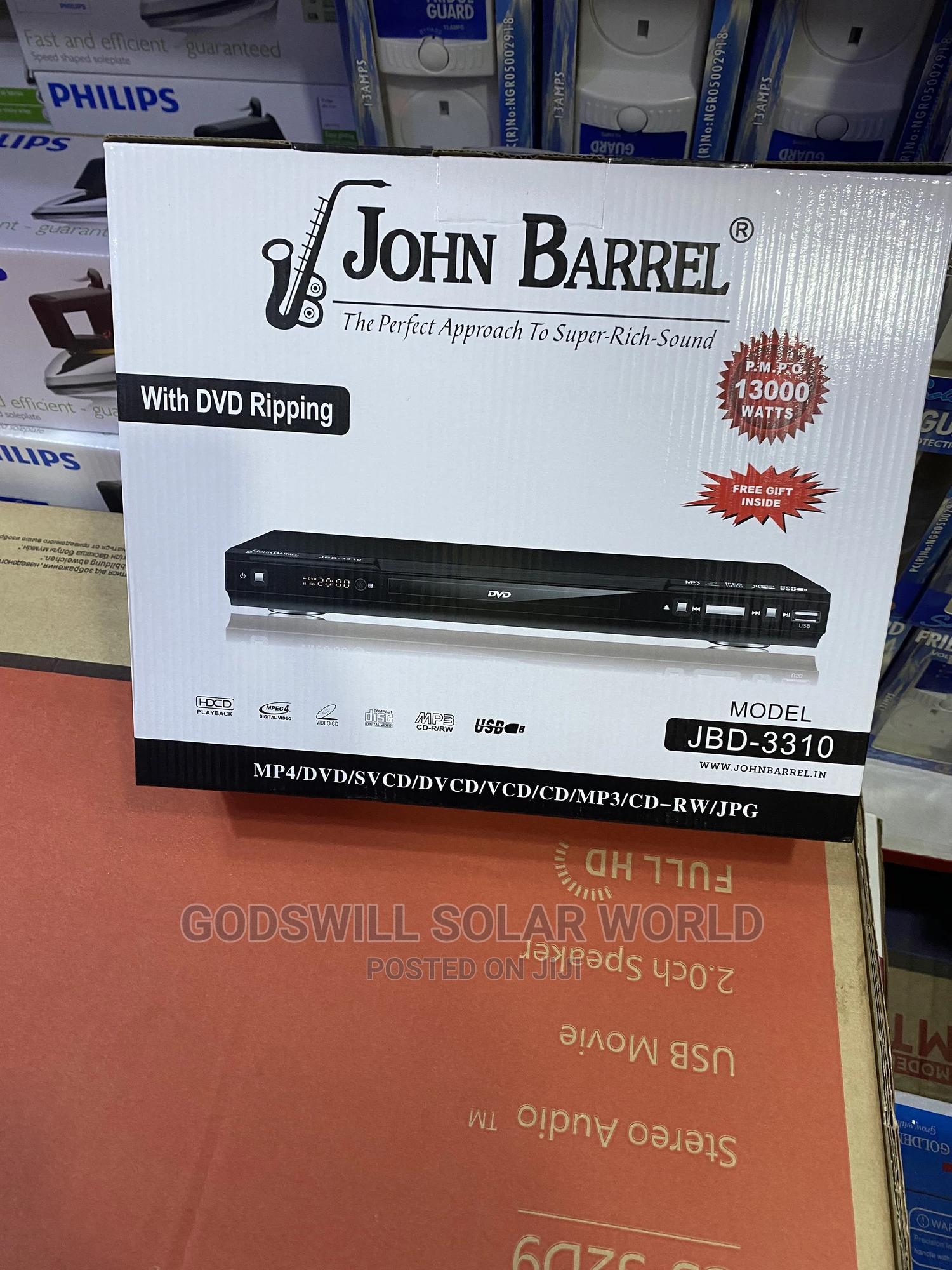 John Barrel Full HD DVD Player in Central Division TV & DVD Equipment
