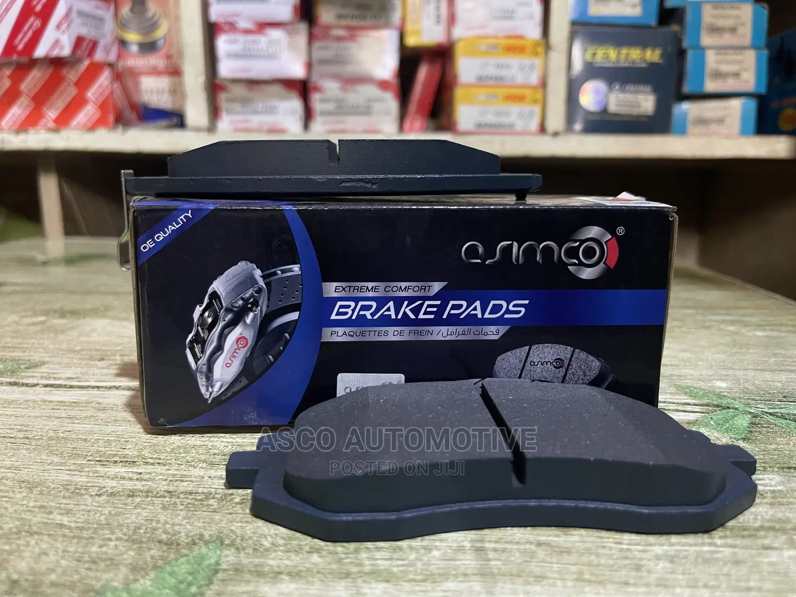 Asimco Front Brake Pads Subaru Forester Legacy Exiga Impreza