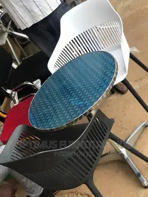Round Aluminum Table
