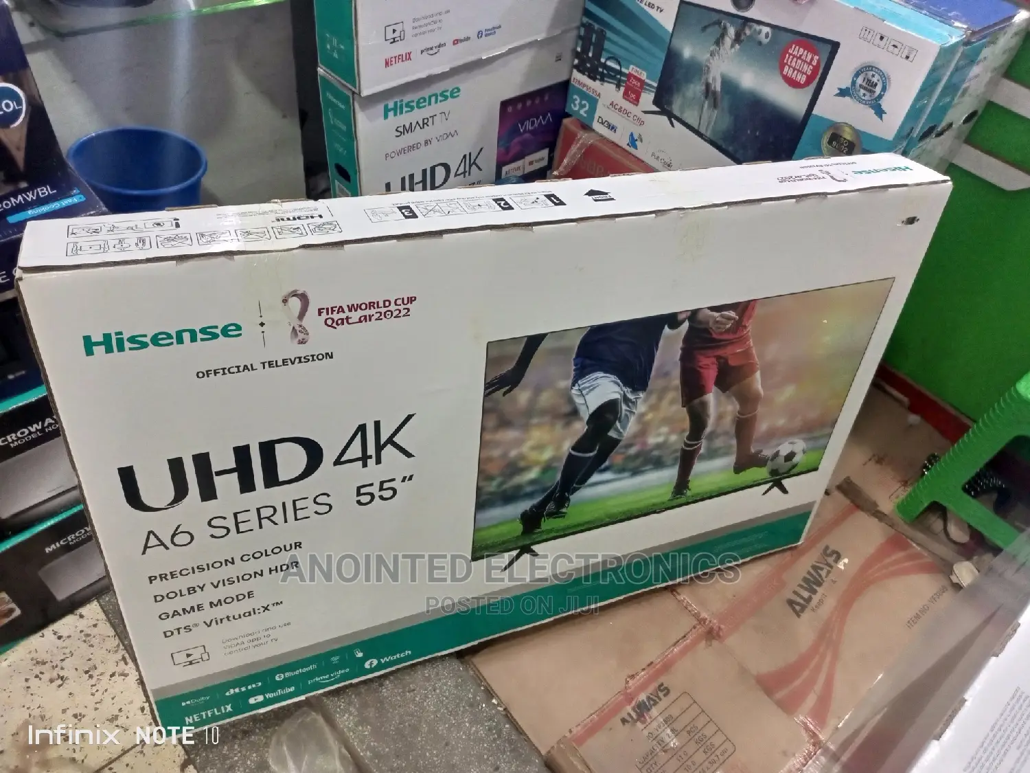 Hisense 55" Smart Tv A6 Series 
