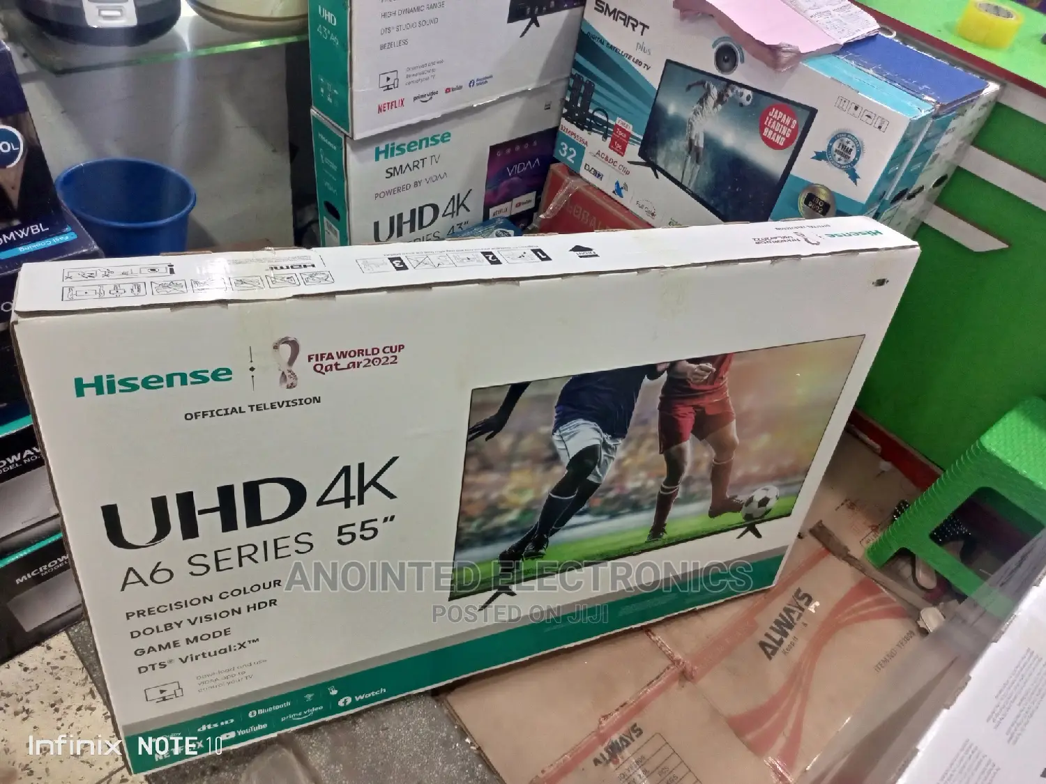 Hisense 55" Smart Tv A6 Series 