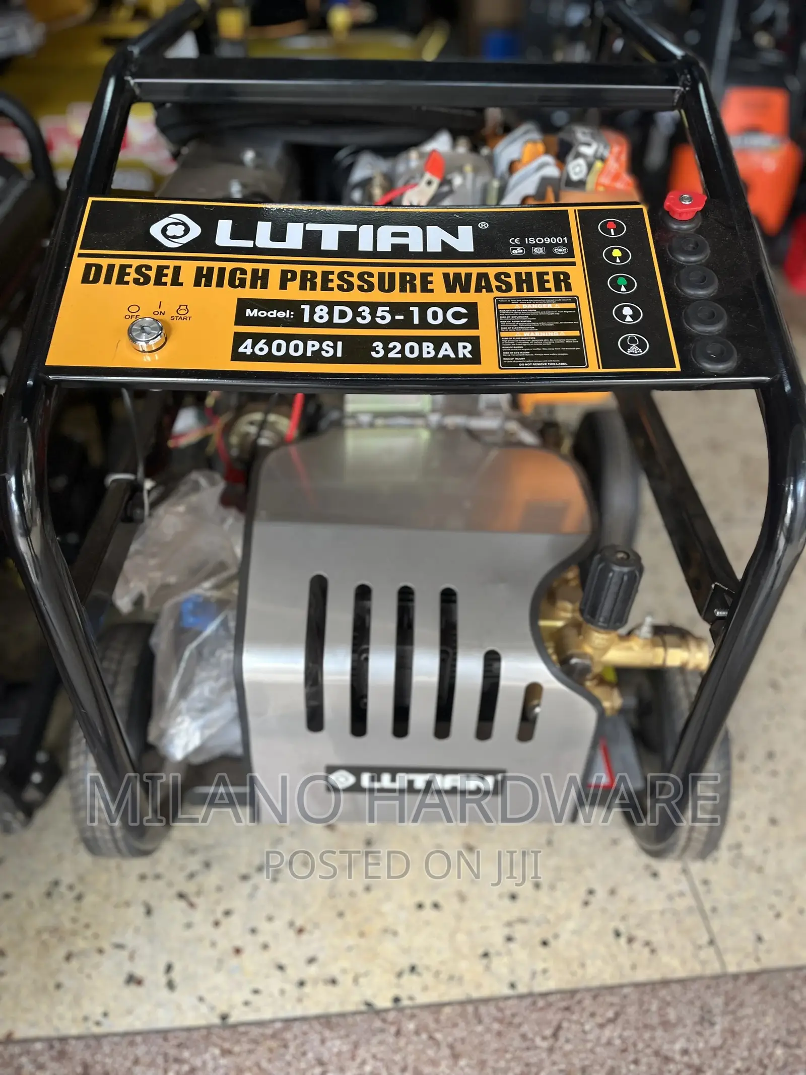 Lutian Diesel Jet Car Washing Machine
