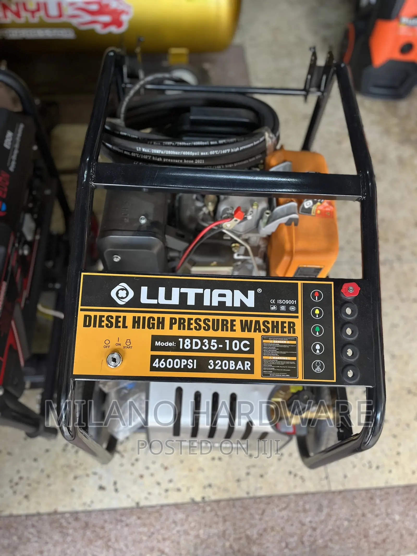 Lutian Diesel Jet Car Washing Machine