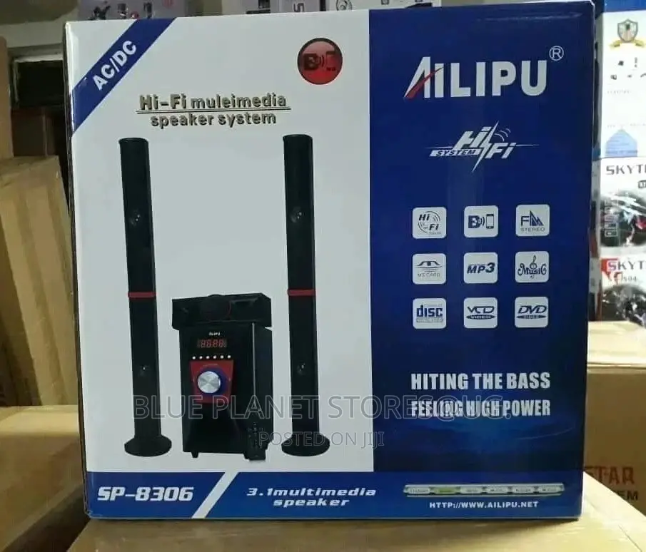 AILIPU 3.1ch HI-FI Multimedia Speaker System || SP_8306