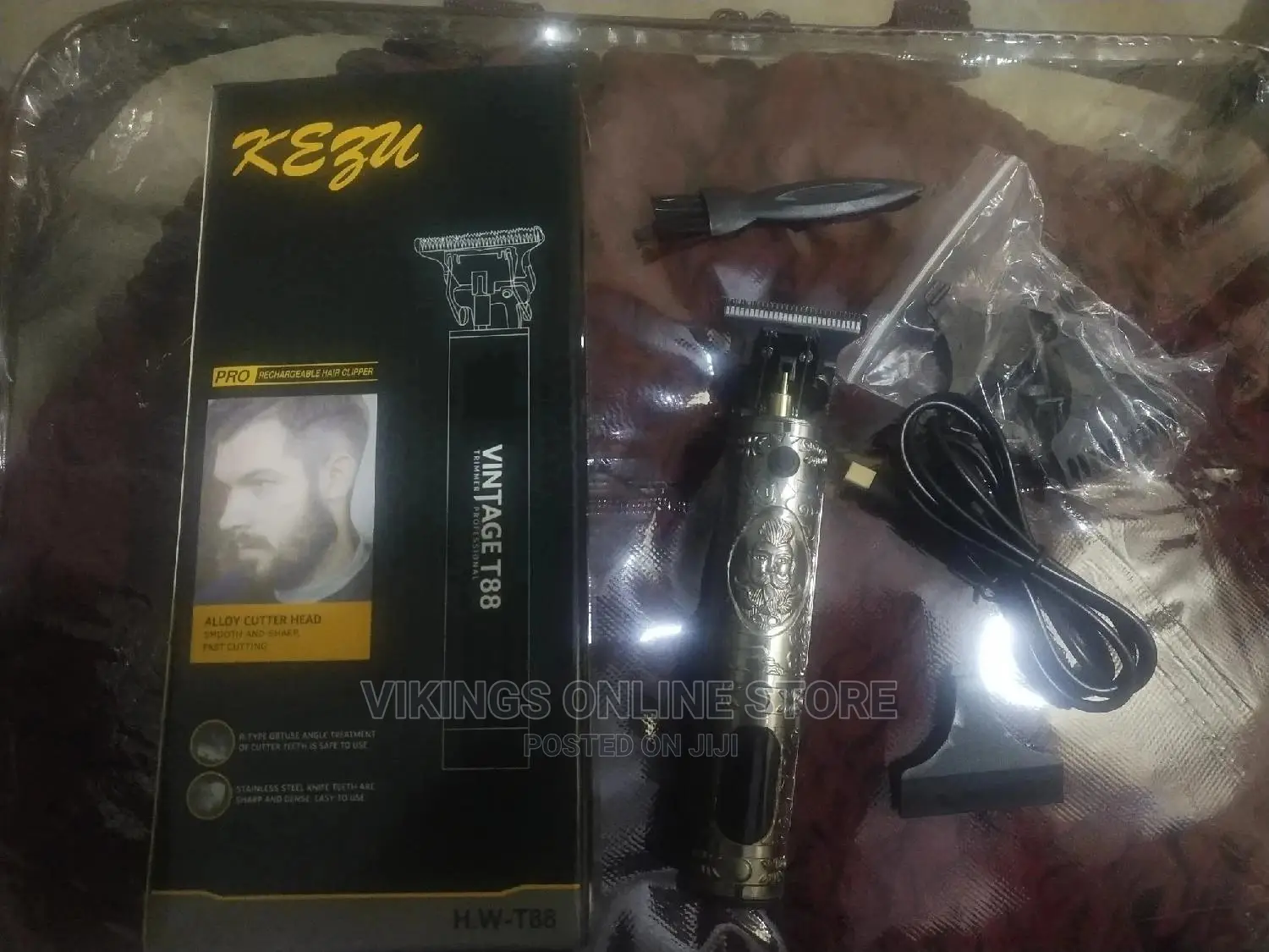 Pro Rechargeable Hair Clipper.