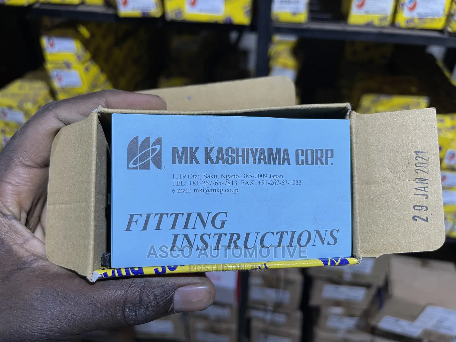 Rear Brake Pads Genuine Mk Kashiyama Rav4 Vanguard ZIO Japan