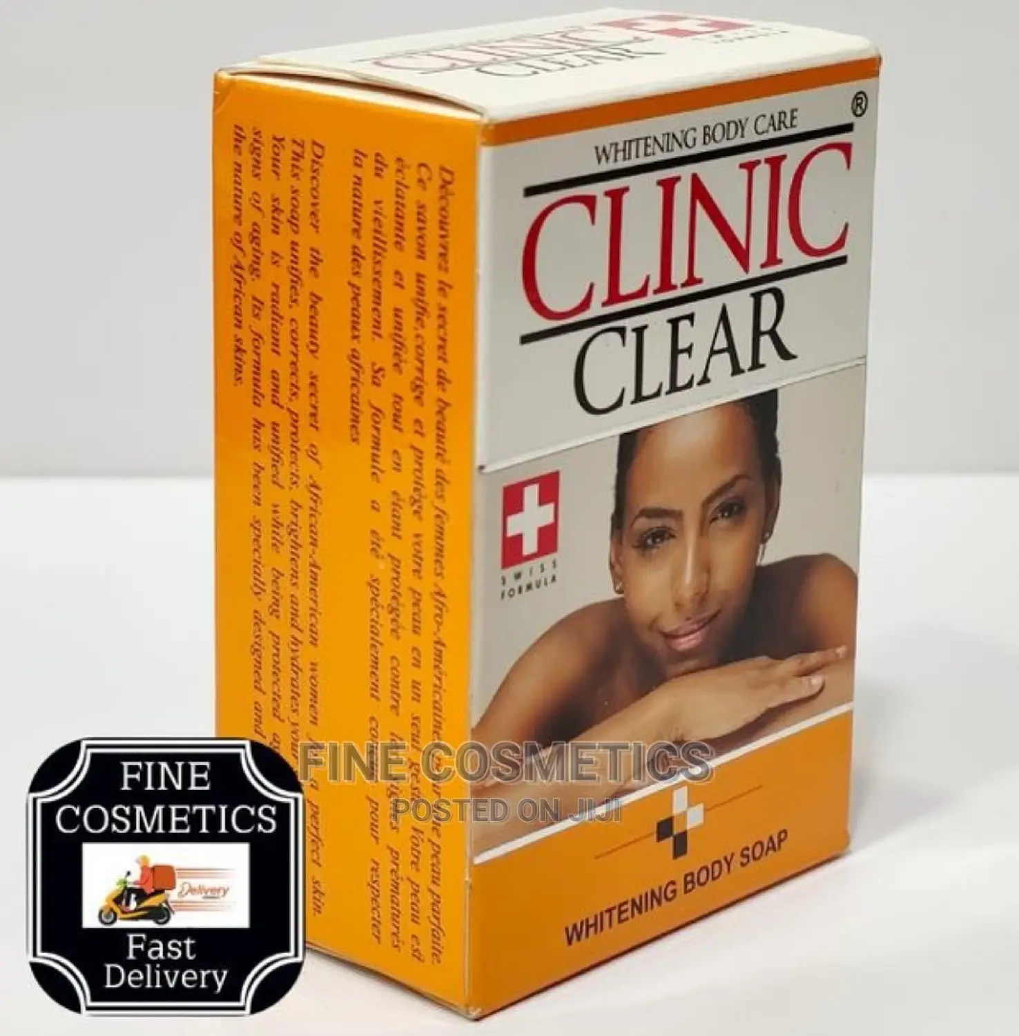 Clinic Clear Swiss Formula Whitening Body Care Soap