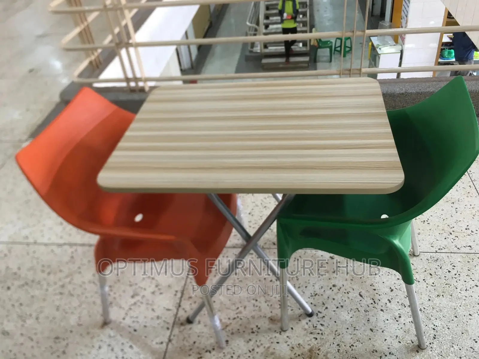 Wooden Square Table (Without Chairs)