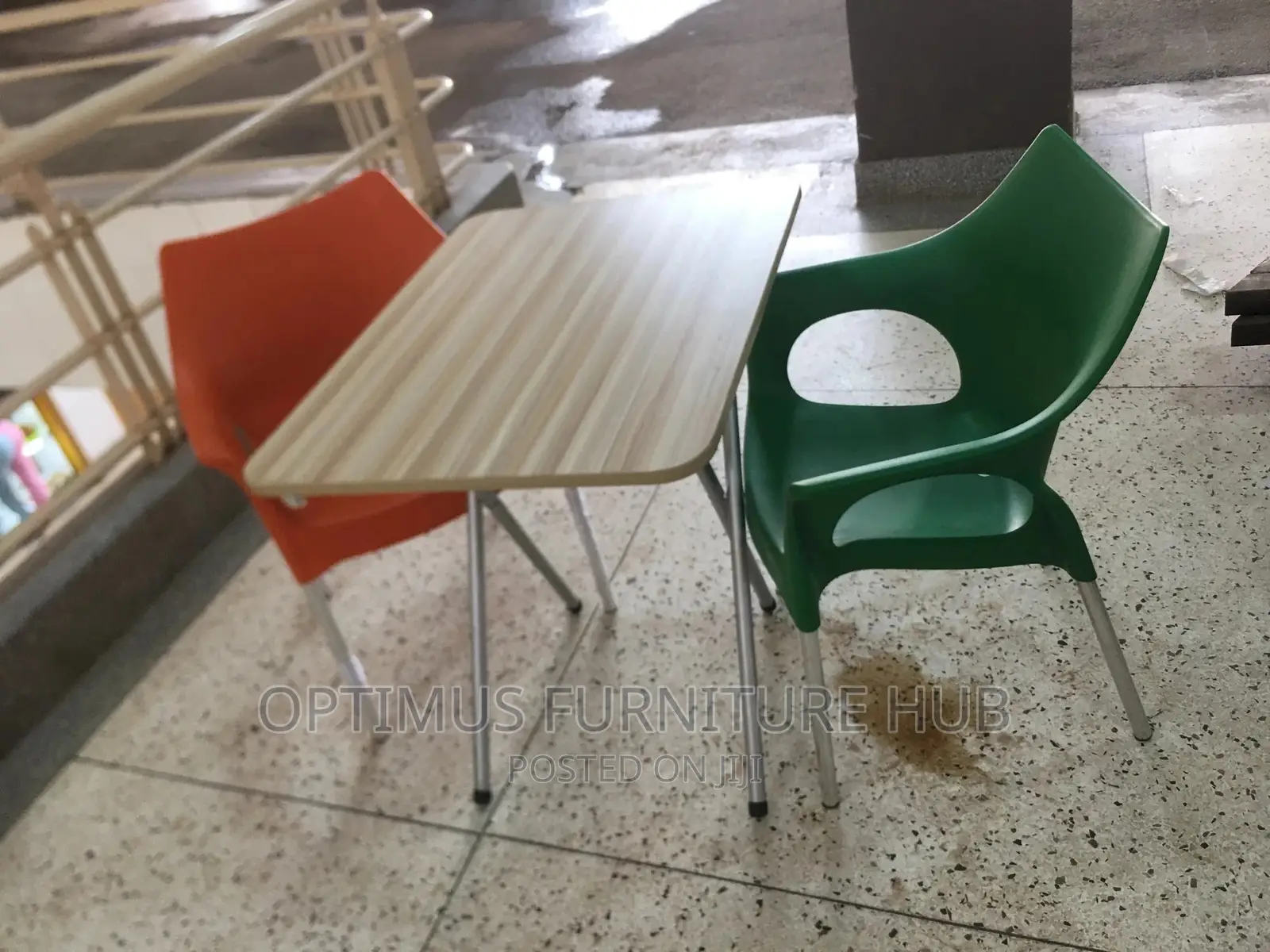 Wooden Square Table (Without Chairs)