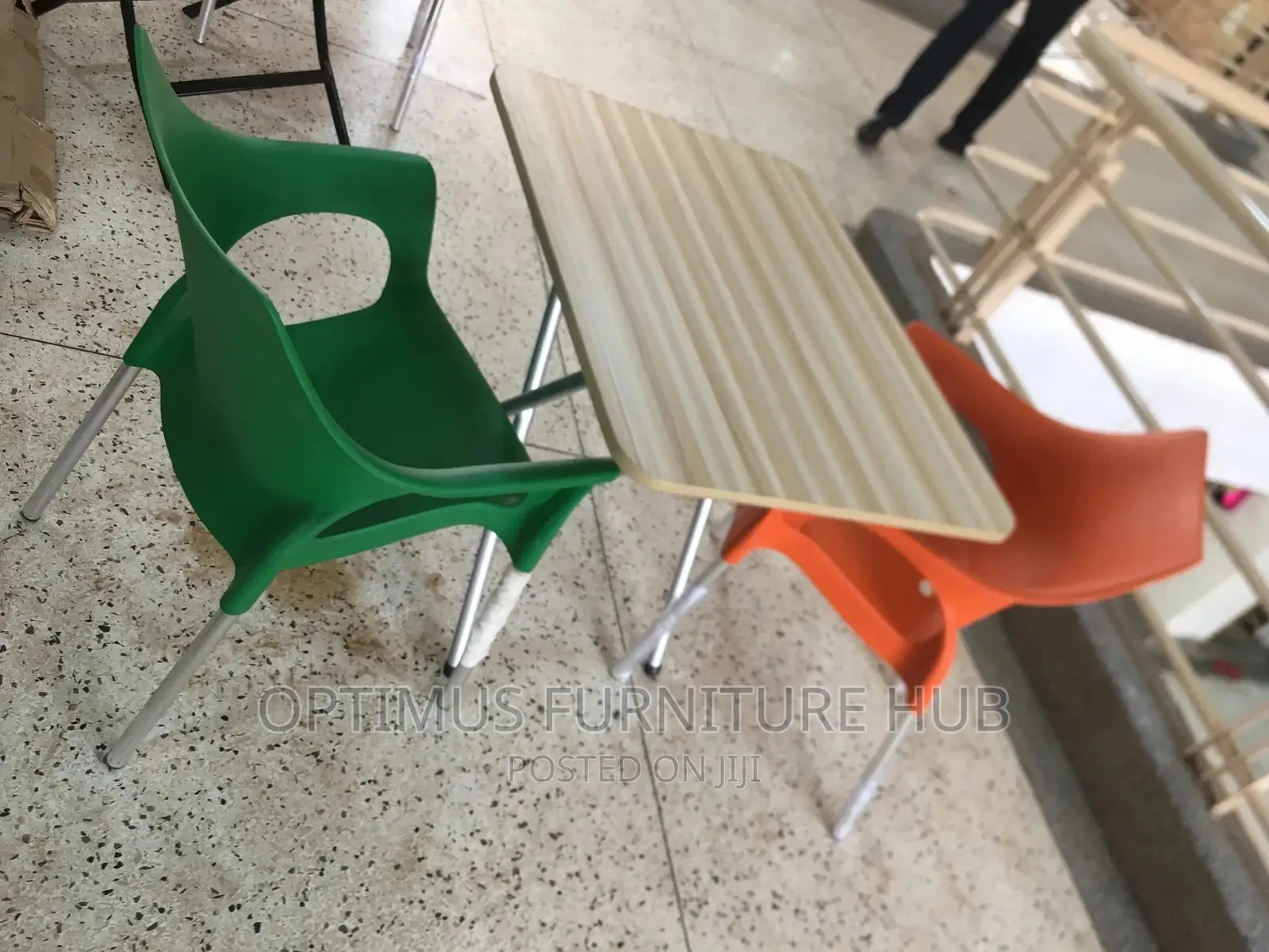 Wooden Square Table (Without Chairs)
