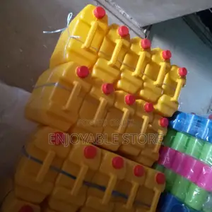Plastic 10ltr Jerrycans Mango Yellow
