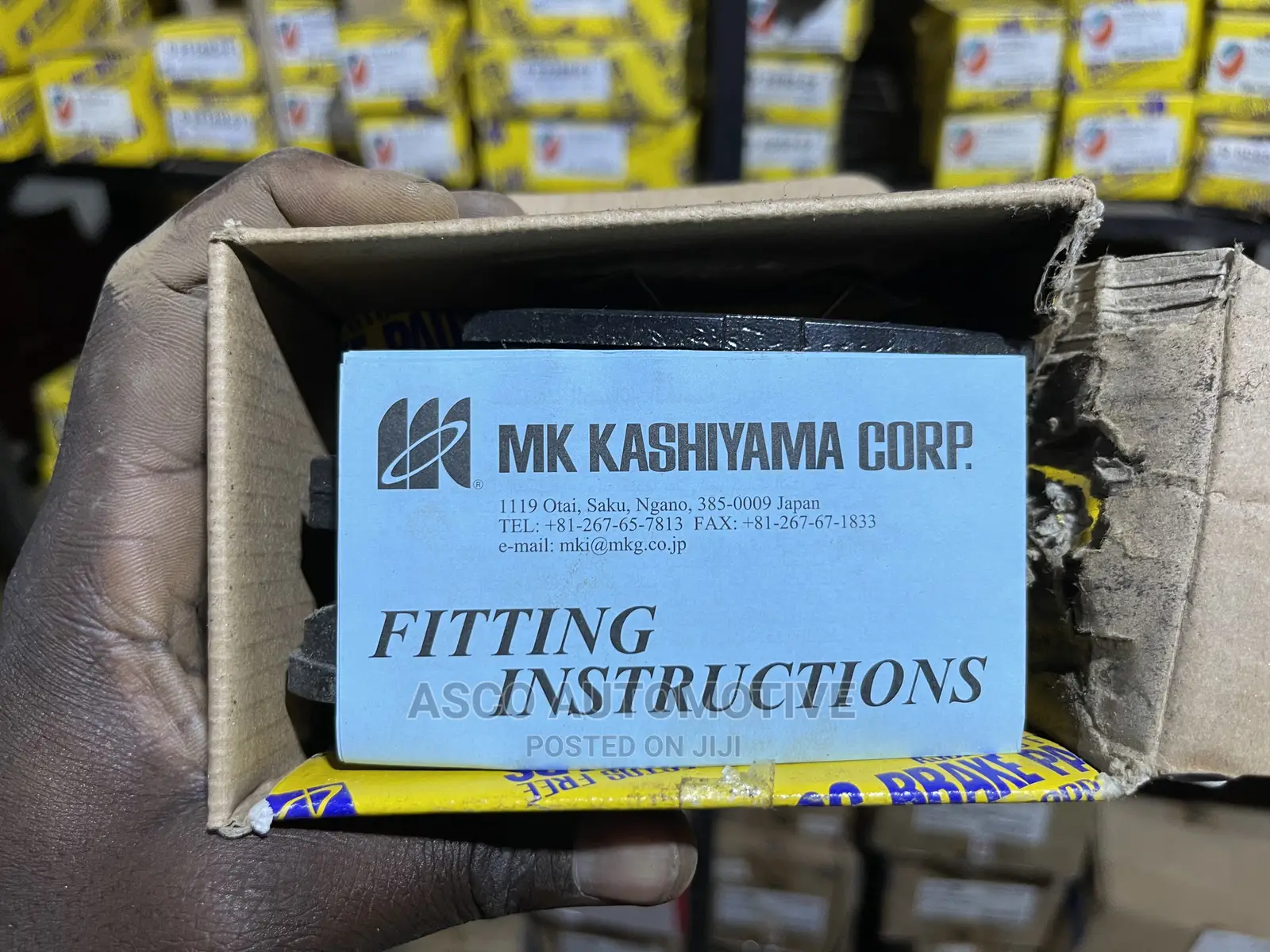 Outlander Pajero Bitama Rear Brake Pads Genuine MK Kashiyama