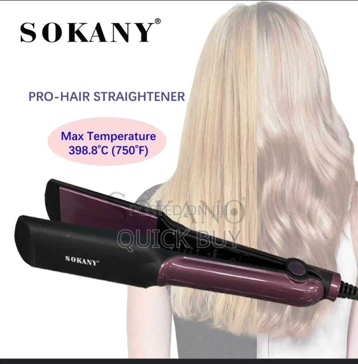 Sokany Pro Hair Straightener