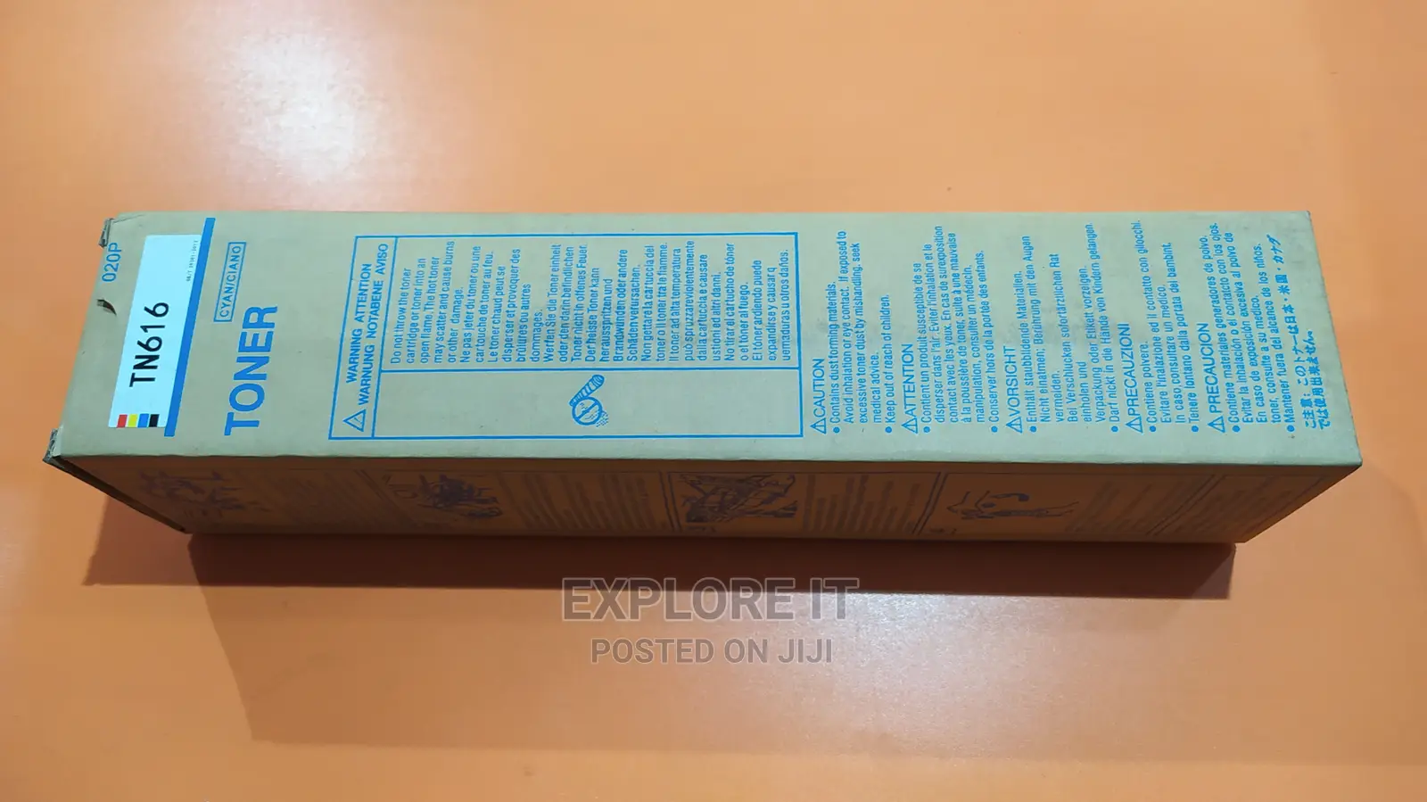 Konica Minolta Toner Cartridge TN 616 Cyan