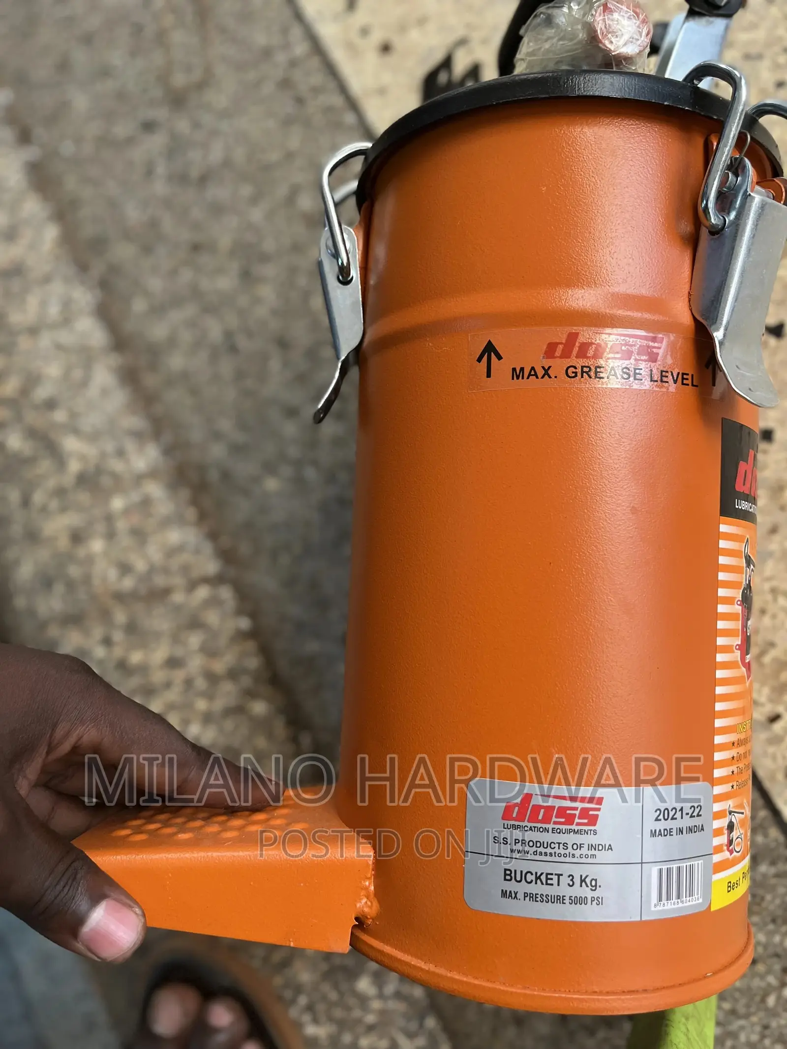3 Kilograms Grease Bucket