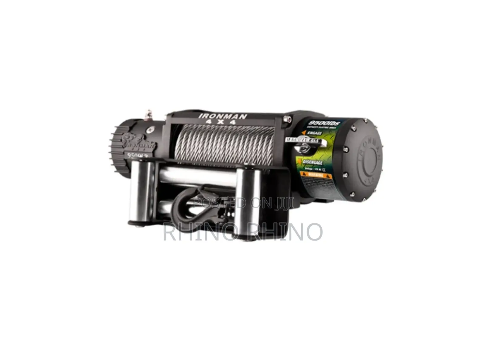 Monster Winch 9500lbs 12v Electric (Steel Cable) Ironman 4x4
