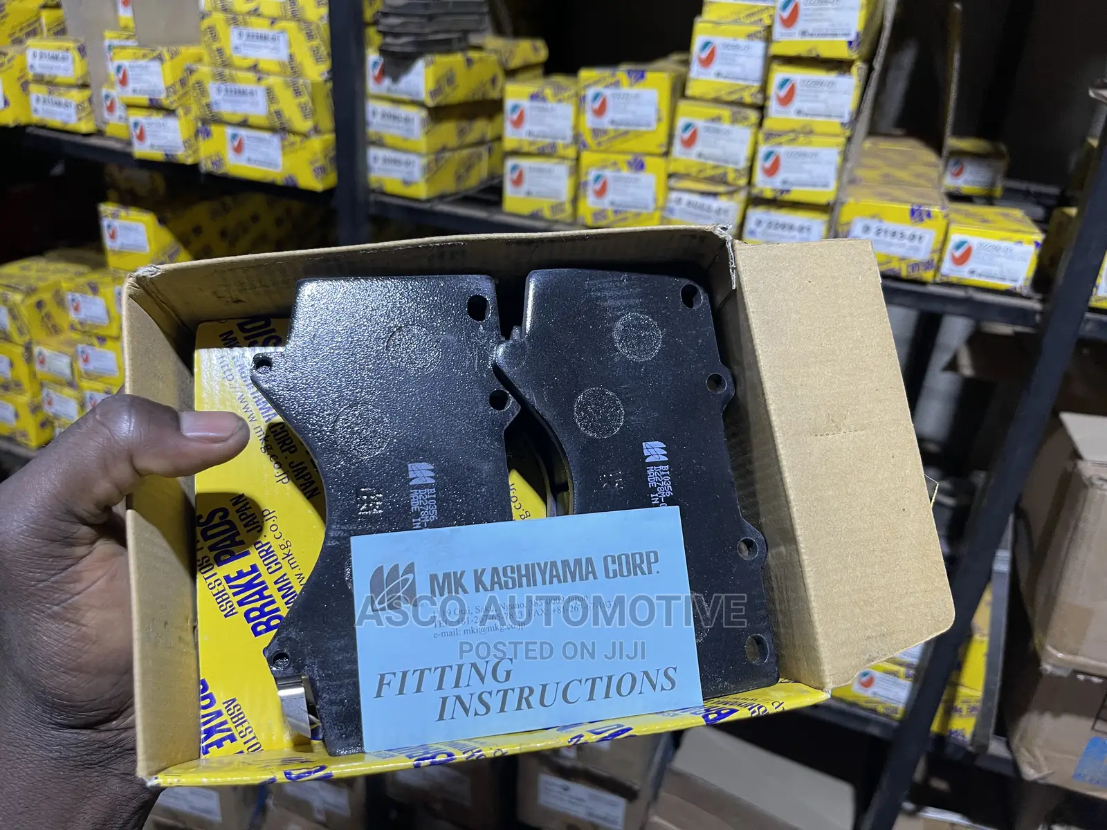 Front Brake Pad Land Cruiser VX V8 200 Genuine Mk Kashiyama