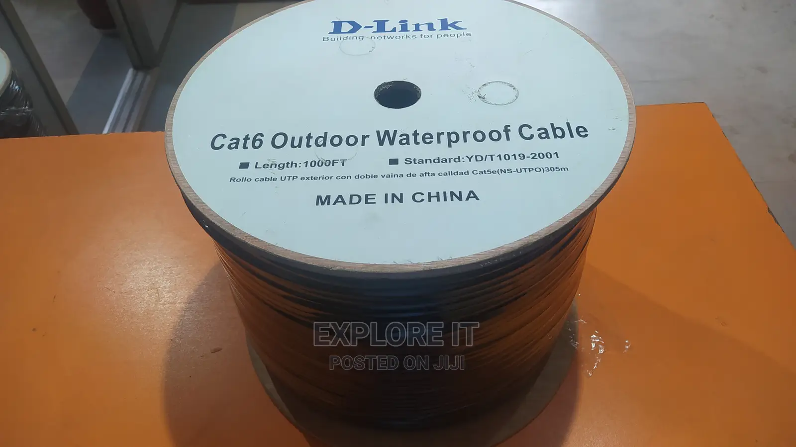 D-Link Cat6 Outdoor Waterproof Cable Roll