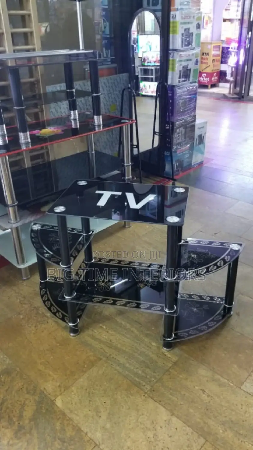 Glass Tv Stand