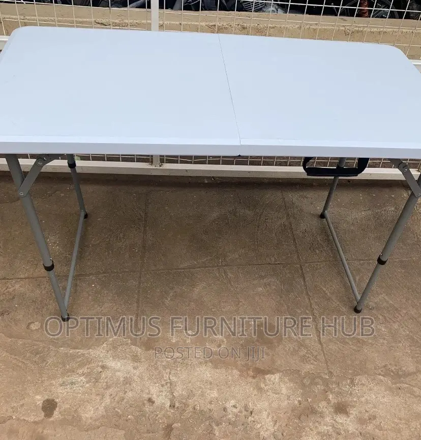 Rectangular Table With Adjustable Legs